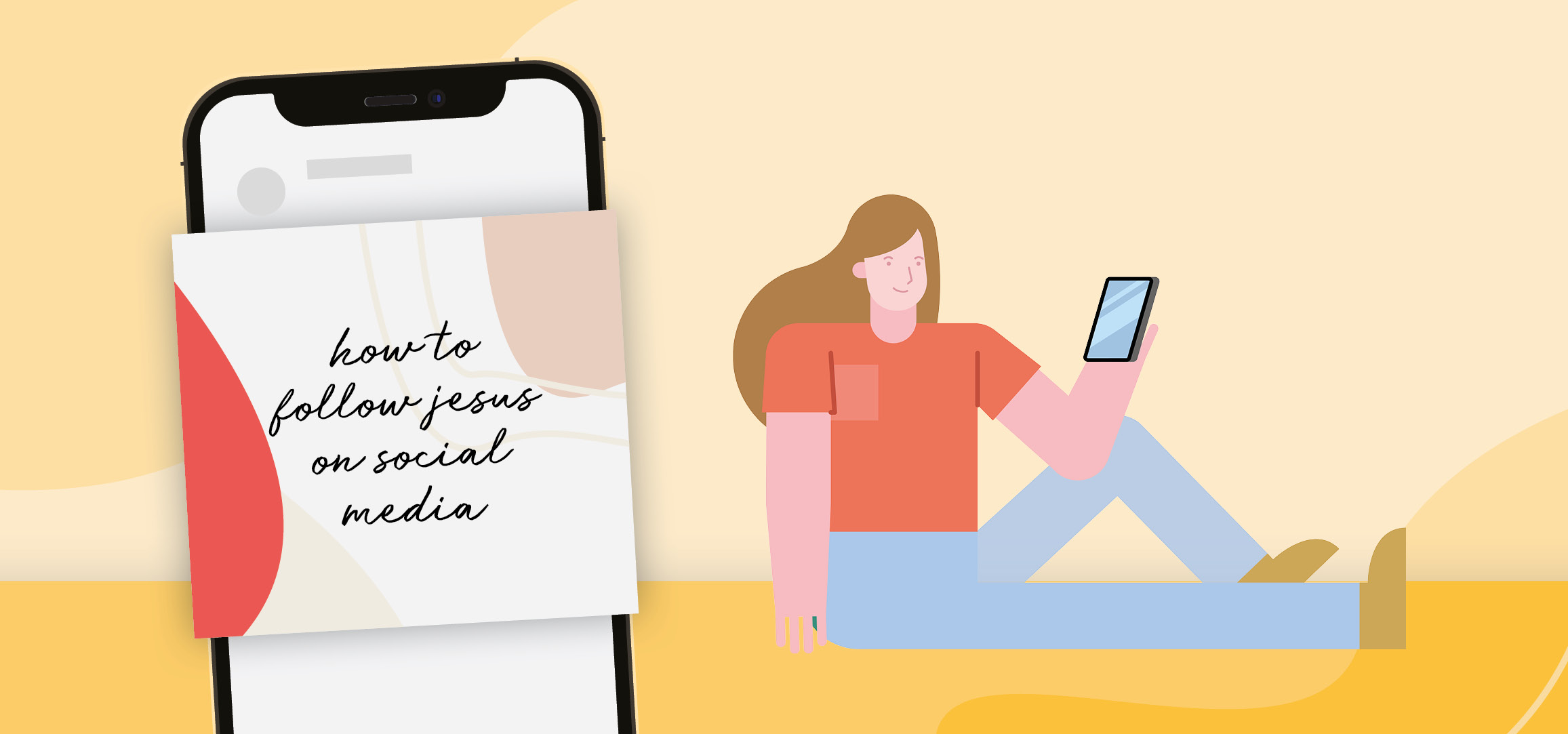 How to follow Jesus on social media